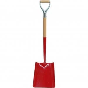 Faithfull Heavy Duty Wooden Handle Square Mouth Shovel