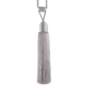 Accent Tassel Tieback Platinum