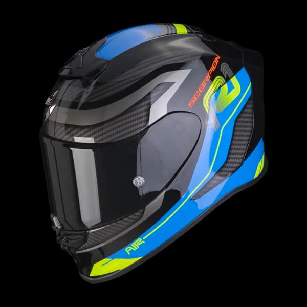 Scorpion Exo-R1 Evo Air Vatis Black-Blue Full Face Helmet L