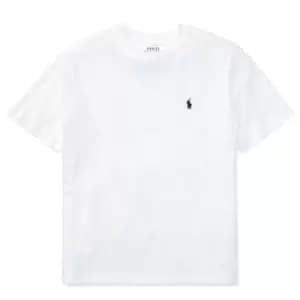 Polo Ralph Lauren Boys Short Sleeve Logo T Shirt - White