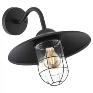 Eglo Melgoa Exterior Wall Light - Black