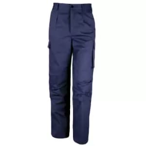 Result Unisex Work-Guard Windproof Action Trousers / Workwear (3XL) (Navy Blue)