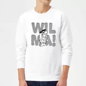 The Flintstones WILMA! Sweatshirt - White - S