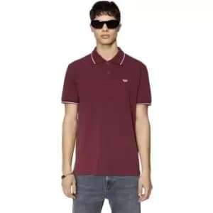 Diesel Slim Short Sleeve Polo Shirt Mens - Purple