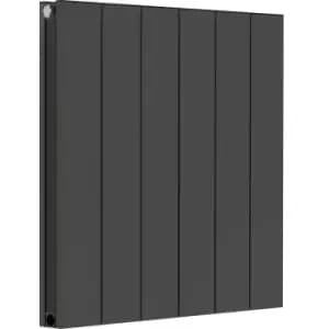 Towelrads Ascot Double Anthracite Aluminium Designer Radiator - 60 X 61Cm