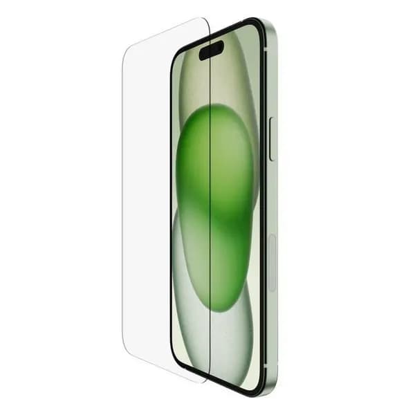 Belkin ScreenForce Clear Screen Protector for iPhone 15 Plus OVA132ZZ