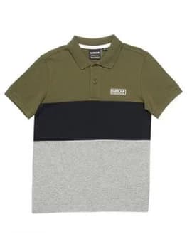 Barbour International Boys Camden Polo Shirt - Cargo