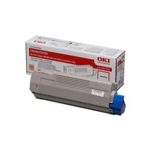 OKI 43872307 Standard Capacity Cyan Laser Toner Ink Cartridge
