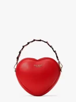 Heartbreaker 3D Heart Crossbody - Lingonberry - One Size