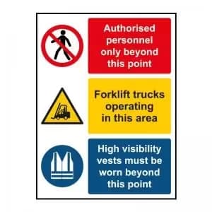 Warehouse Composite Sign Style 2 - PP 300 x 400mm