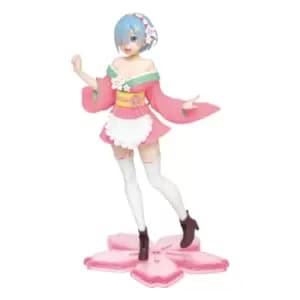 Re:Zero Precious PVC Statue Rem Original Sakura Image Ver. Renewal 23cm