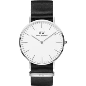 Mens Daniel Wellington Classic 40 Cornwall S White Watch