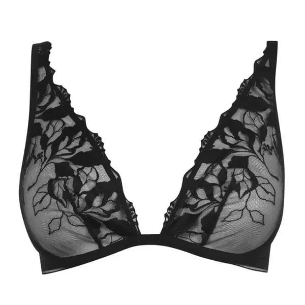 Maison Lejaby Sin Triangle Bra - Black 32B