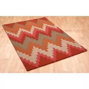 Cuzzo - Matrix MAX23 Sienna 120cm x 170cm Rectangle - Yellow and Orange