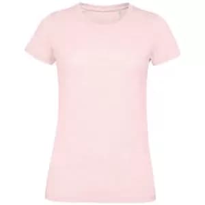 SOLS Womens/Ladies Regent Fit T-Shirt (L) (Heather Pink)