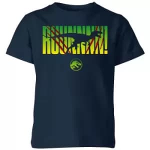 Jurassic Park Run! Kids T-Shirt - Navy - 11-12 Years