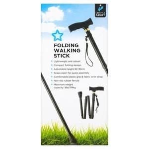 Superdrug Lightweight Folding Walking Stick