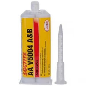 Loctite 1290539 AA V5004 Clear 2 Part MMA Dual Cartridge 50ml