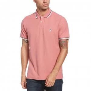 Original Penguin Original Penguin Pete Polo Shirt - Dusty Rose 678