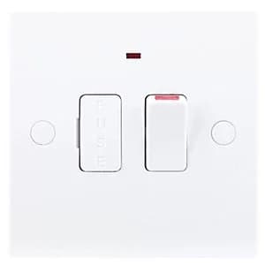 BG 13A Single Double Pole Fused Connection Unit with Neon Indicator