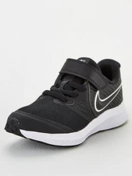 Nike Childrens Star Runner 2 Trainers - Black/White