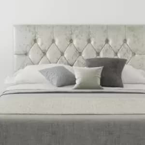 Olivier Upholstered Headboard, Mirazzi Velvet, Pearl - Headboard 60cm Size King (150x200)