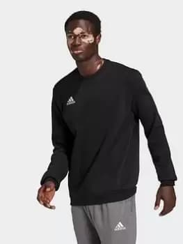 adidas Entrada 22 Sweatshirt, Black Size XS Men