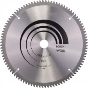 Bosch Optiline Wood Cutting Mitre Saw Blade 305mm 96T 30mm