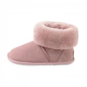 Just Sheepskin Just Albery Bootie - Rose