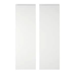 Cooke Lewis Appleby High Gloss White Larder door W300mm Set of 2
