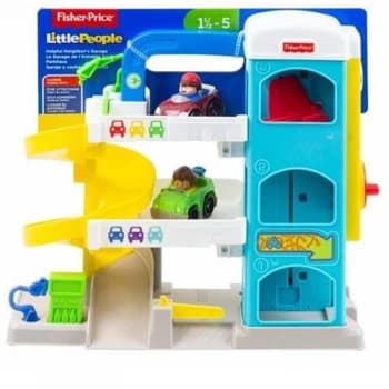 Fisher Price Little People Helpful Neighbour Garage - -