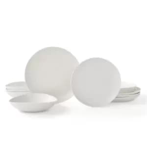 Sophie Conran for Portmeirion 12 Piece Coupe Dinner Set White