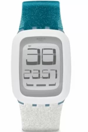 Unisex Swatch Touch Alarm Chronograph Watch SURS102