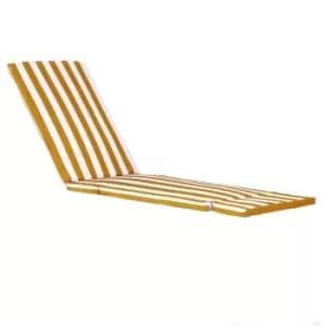 Sussex Sun Lounger Cushion - Terracotta Stripe - Harbour Housewares