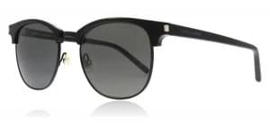 Yves Saint Laurent SL108 Sunglasses Black 007 52mm