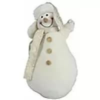 EDCO Christmas Decoration 56653 White 160 x120 x280 mm (WxDxH)