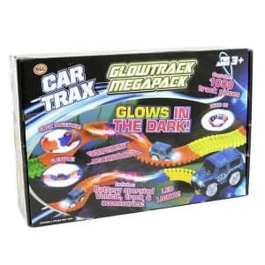 Car Trax Glowtrack Megapack - 1000 Piece Set