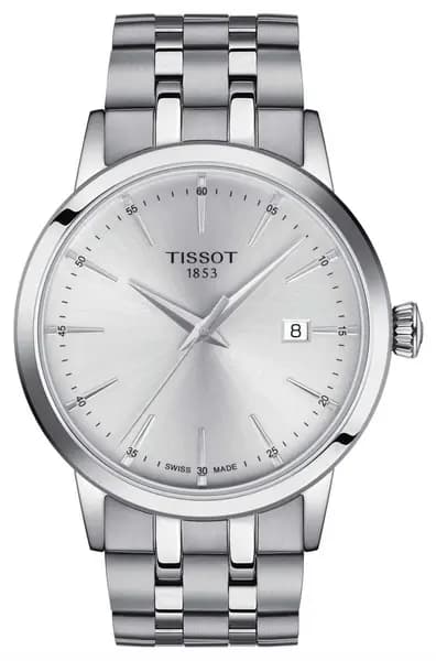 Tissot T1294101103100 Mens Classic Dream Silver Dial Watch