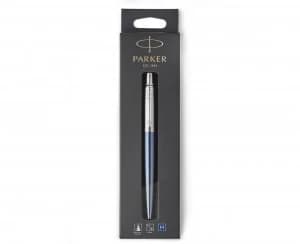 Parker Jotter Ball Pen with Chrome Trim Blue