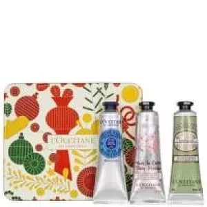 L'Occitane Christmas 2021 Hand Cream Trio Collection