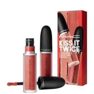 MAC Superstar Kiss It Twice Powder Kiss Liquid Duo Orange