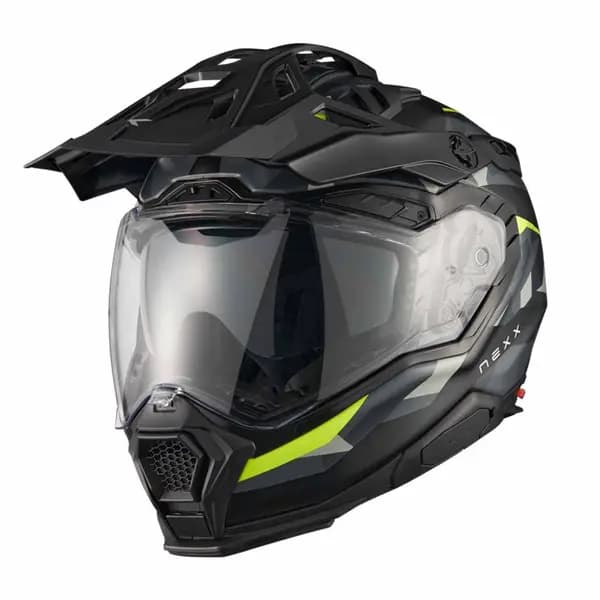 Nexx X.WED3 Trailmania Grey Neon Matt Adventure Helmet Size L
