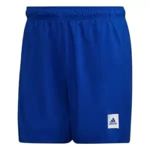 adidas Short Length Solid Swim Shorts Mens - Blue