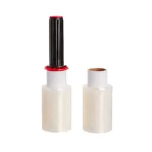Flexocare 2 Mini Stretchwrap Rolls and Dispenser - 100mm x 150m