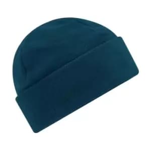 Beechfield Recycled Fleece Beanie (One Size) (Petrol)