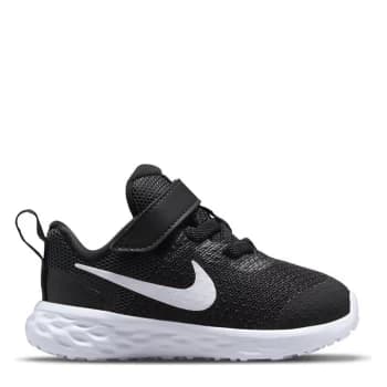 Nike Revolution 6 Baby/Toddler Shoe - Black/White