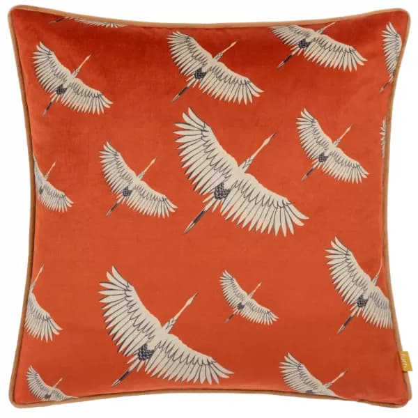 furn. Avalon Square Cushion Rust