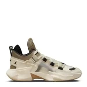 Jordan Jordan Why Not .5, Coconut Milk/Black-Khaki-Rattan, size: 10, Male, Basketball Performance Low, DC3637-102