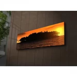 3090?ACT-76 Multicolor Decorative LED Lighted Canvas Painting