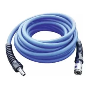 Druckluftschlauch Superflex Pro ID 9mm AD 15mm L.10m Kuppl.DN 72 AEROTEC